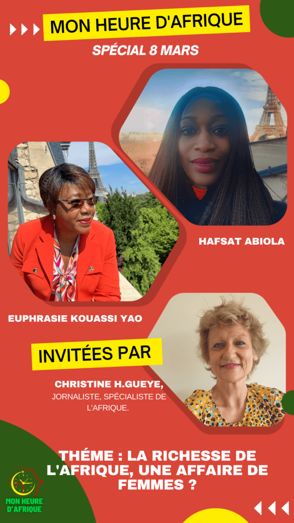 Mon heure d'Afrique reçoit Mme Euphrasie Kouassi YAO et Hafsat ABIOLA